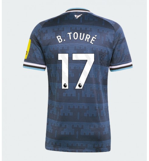 Newcastle United Bazoumana Toure #17 Vieraspaita 2026-27 Lyhythihainen Newcastle United Bazoumana Toure #17 Vieraspaita 2026-27 Lyhythihainen